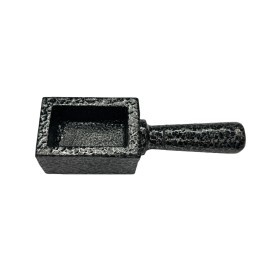 bestbuywholesalers Cast Iron Loaf Bar Open Ingot Mold With Handle - Capacity 50x35x25mm