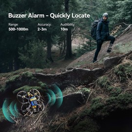 G115S Drone Remote ID Module for Drone with Buzzer FAA Compliant Remote Identification Broadcast Module Lightweight GPS Tracker, 5hrs Battery Life, Spare Parts for FPV Drones & RC Aircraft