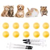 10 Packs Pet Silicone Nursing Nipple for Replaceable teats Mini