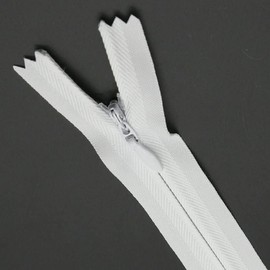 12 Inch Nylon Coil Zippers, Invisible Zipper, Close End Hidden Zipper for for Handmade Garment/Bags/Home Textile,Tailor Sewer Crafter's Special(30 PCS White) YIGUANXIN