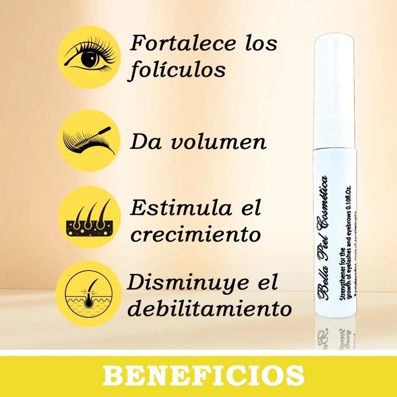 Serum Bella Piel Para Alargar Pestanas Acido Hialuronico 3ml