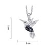 Mayfer | Collar de plata esterlina .925 para mujer con