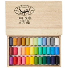 Gondola soft pastel colors set 36