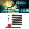 5Pcs 1/4in Indexable Turning Tool Set Cemented Carbide Machining Lathes