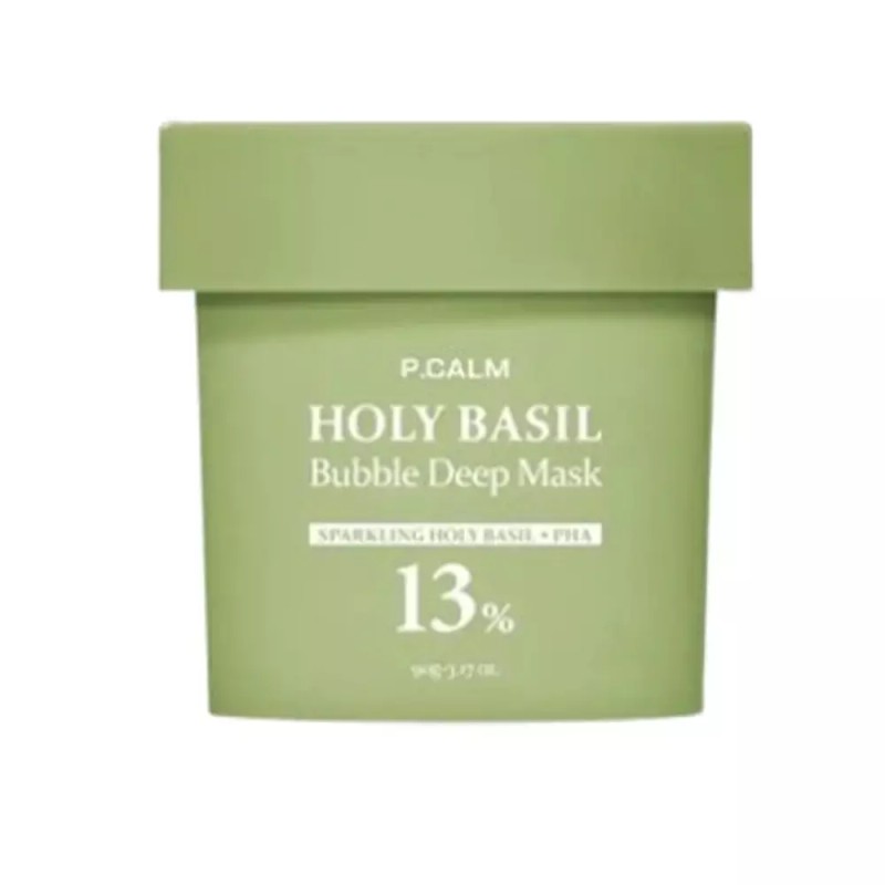 Hollys Basil 홀리바질모공가글팩 저자극 모공청소 탄산버블팩 워시오프팩 90g 1개 Holy