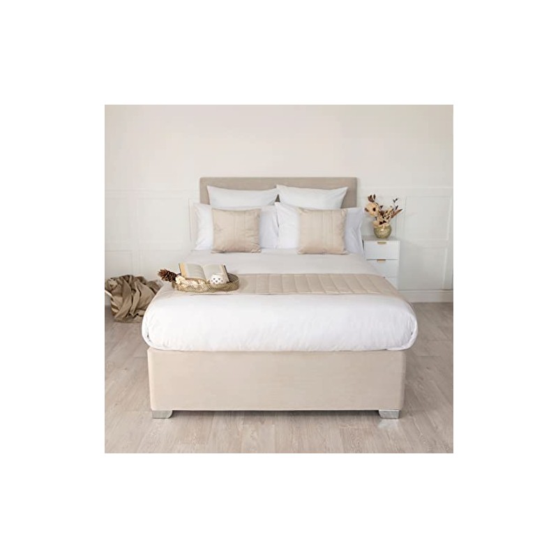 Divan Bed Base Wrap Valance in Single Bed Size in