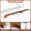 QikFas Sourdough Bread Knife,Bread Cutter, 15.7'' Serrated Bread Knife for