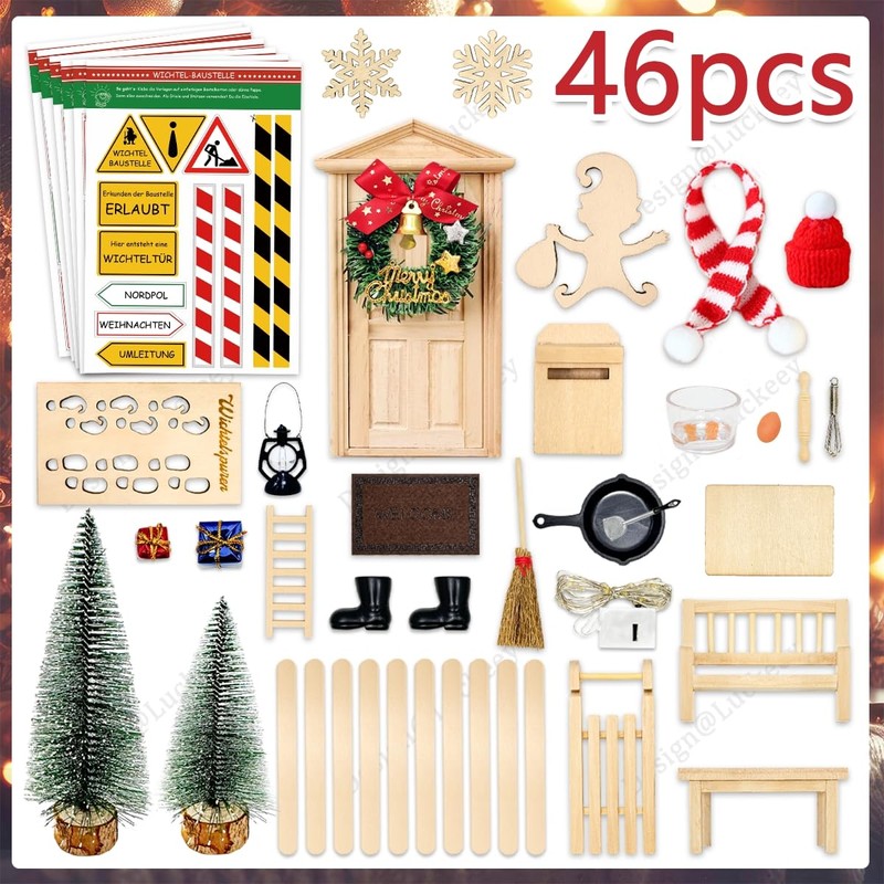 Miniature Gnome Accessory for Christmas