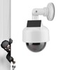 Dummy Camera Indoor & Outdoor Realistic Dome Shape Solar Security