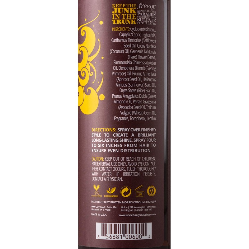 Uncle Funky's Daughter Glossy Finishing Hair Polish