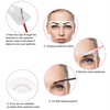 Eyebrow Stencils 12 Styles Eyebrow Shaper Kit,DIY Reusable Eyebrow Template