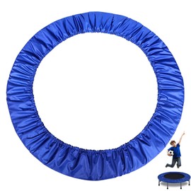 Mini Trampoline Spring Cover 36 38 40 45 60inch Small Trampoline Pad Replacement 3 Layers Thickened & Widened, 800D Tear-Resistant Oxford Cloth, fit Indoor Trampoline for Toddlers ,Blue,96cm(38inch)