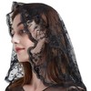 Velo de Mantilla de encaje floral para la iglesia latina