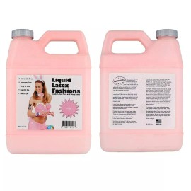 Liquid Latex Pink 32 Fl Oz - Liquid Latex Face and Body Paint Quick Dry