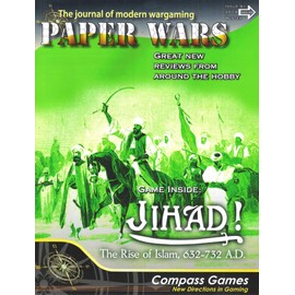 CPS: Paper Wars Magazine #91, with Jihad! The Rise of Islam, 632-732 AD 2nd Edition Boardgame
