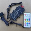 SaiDian 1Pcs ARGB Hub Controller Computer Case Fan Splitter 5V