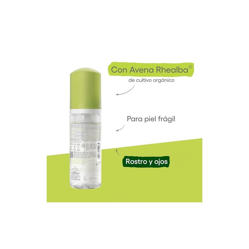 Aderma Biology Espuma Limpiadora Hidratante Facial Ingredientes Naturales 150ml