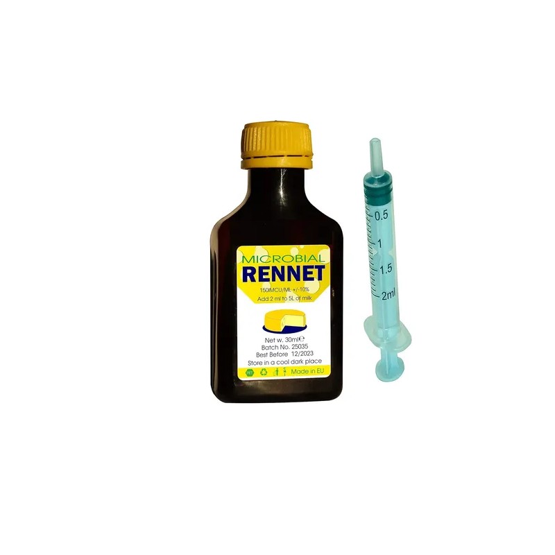 Coagulante Líquido Microbiano 1.0oz Para 1gal Leche