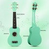 ADM Ukulele for Beginners Hawaiian Wood Ukelele Kit for Kids