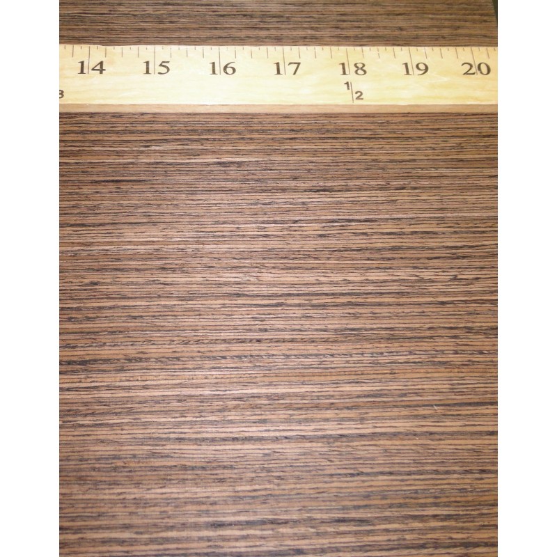 Wenge African composite wood veneer 96" x 9" with wood