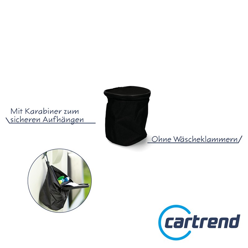 Cartrend 10387 Caravan Practical Clothes Peg Bag Made of Durable