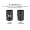 TEKTON 1/2 Inch Drive x 13 mm 12-Point Impact Socket