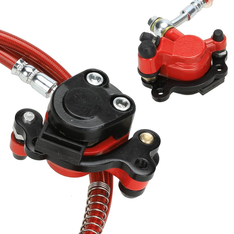 YOXUFA Mini Bike Hydraulic Disc Brake Caliper Kit Replacement for