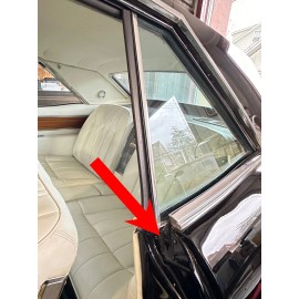 NORS 1963 1964 1965 Buick Riviera Rear Quarter Window Lock Pillar Filler U Jamb Seals