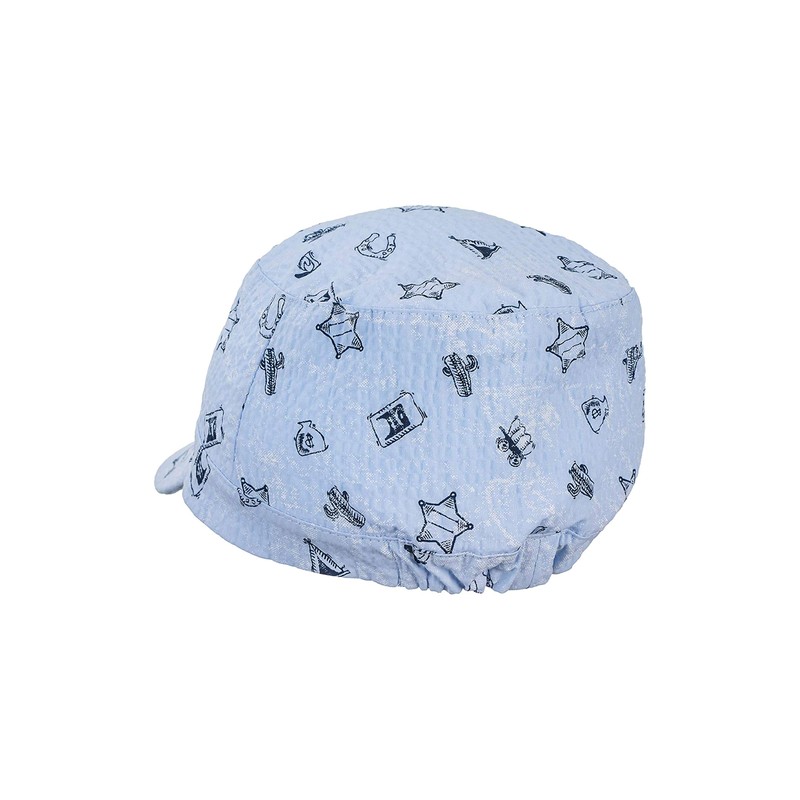 Sterntaler Boys Peaked Cap, blue