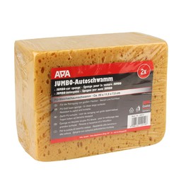 APA 19910 Jumbo-Autoschwamm Scheibe, 2 Stück