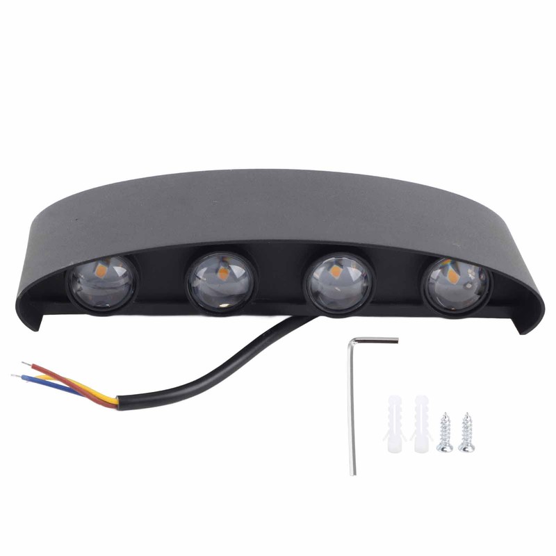 LED Wall Light 8W Waterproof Decorating Lighting Lamps for Living
