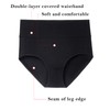 K-CHEONY Women's Underwear, High Waist Cotton Breathable Full Coverage Panties