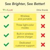 goLightly by ViviLux LED Rechargeable Desk Lamp with Wireless Charging