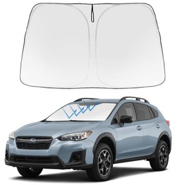 Proadsy - Parasol plegable para parabrisas delantero 2024, ajuste personalizado 2024, 2023, 2022, 2021, 2020, 2019, 2018, Subaru Crosstrek, 2.0i Premium Limited Wagon Accessories