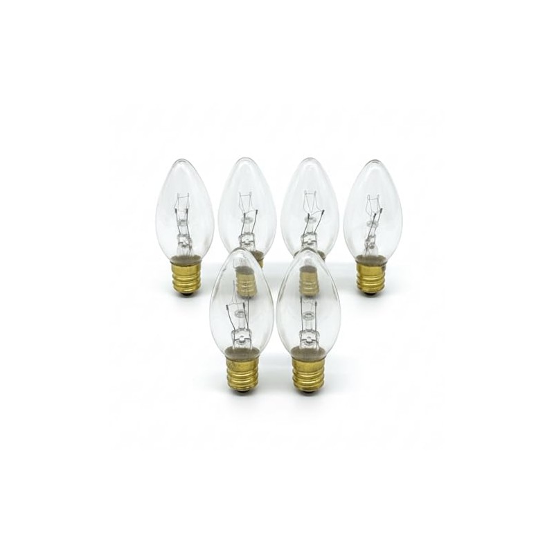 UI PRO TOOLS Clear Night Light Bulbs - 6 PC