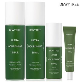 듀이트리 울트라 스네일 달팽이  기초 4종 (에센스 워터 에멀젼 세럼 아이크림) Dewytree Ultra Snail Basic 4 Set (Essence Water Emulsion Serum Eye Cream)
