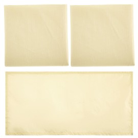 Hortsun Pack of 2 Fluorescent Light Covers 4 x 2 Feet Magnetic Ceiling Light Cover Room Lights Covers Supplies for Home Office(Pure Yellow)