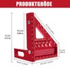 3D Carpenter's Angle Measuring Tools, High Precision Layout Measuring Tool,