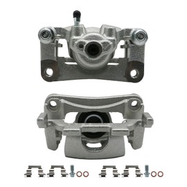 Chefull Disc Brake Caliper Assembly with Bracket Compatible with Nissan Maxima 2009-2018, Rear Driver and Passenger Side, 2-PC Set, 19-B6241, 19-B6240