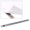LUORNG Comic Tool Three-Hole Stainless Steel Ruler for Paper Fixation