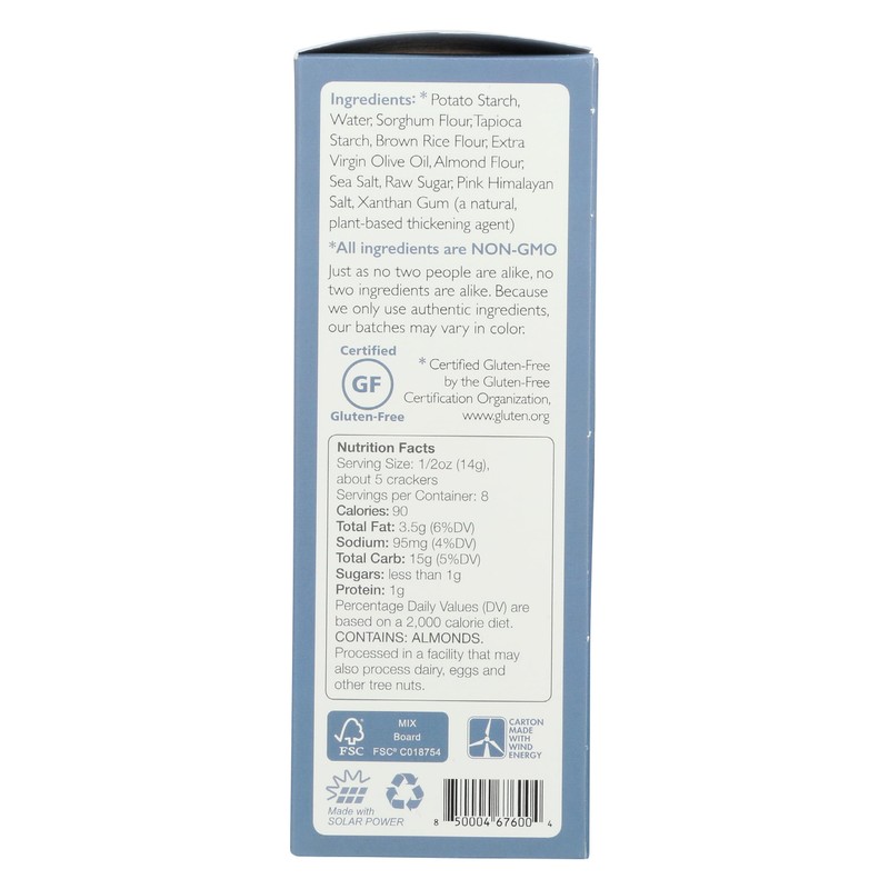 ONESTO Sea Salt Crackers, 4 OZ