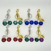 Spenlly Cherry Bag Charm, Cherry Keychain Hanging Cherry Purse Charm