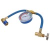 Car R134A Air Conditioning Coolant Hose Pressure Gauge 0‑250psi Fluoridize