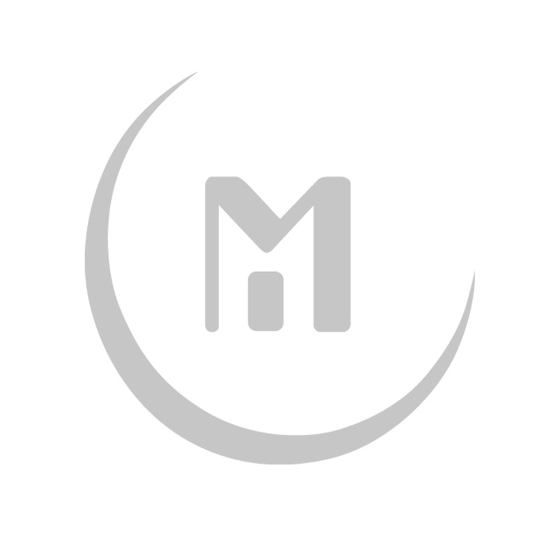 MARBURGER Watch Strap 24 mm Leather Black Silver Smooth –