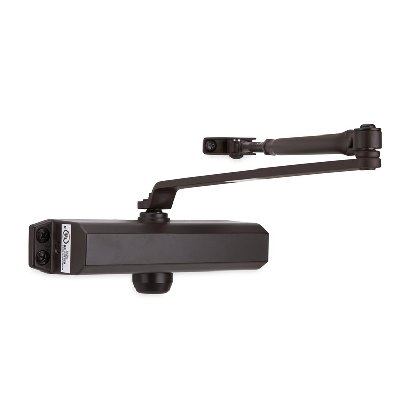 Global Door Controls Commercial Door Closer in Duronotic Finish with