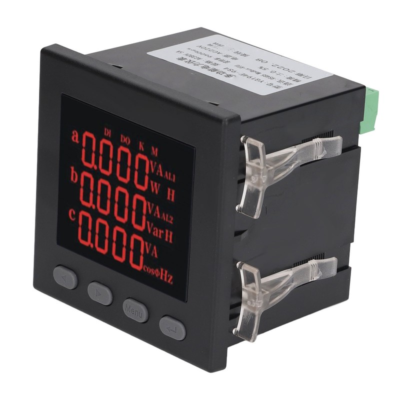 3 Phase Digital Ammeter Intelligent Multi Function Energy Power Meter