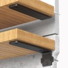 TINIFO Shelf Bracket Shelf Brackets 2 Pieces - Heavy Duty