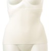 Fukusuke Women's Silk Blend Belly Wrap, 1 Piece Set, white