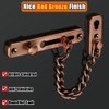Alise Chain Door Guard Lock,Door Chain Locks with Safety Spring