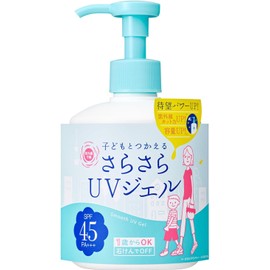 Smooth UV Gel F SPF 45 PA+++ – For Face & Body, Sunburn Relief, 9.1 oz (260 g)